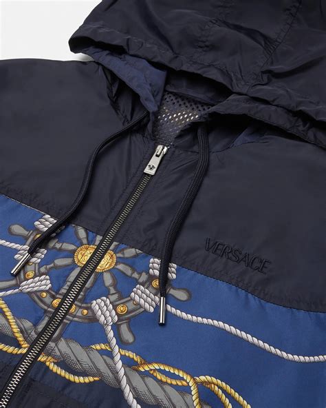 versace windbreaker womens|Versace nautical flannel.